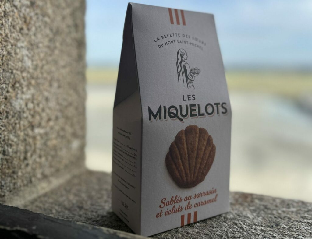 Miquelots sarrasin et éclats de caramel