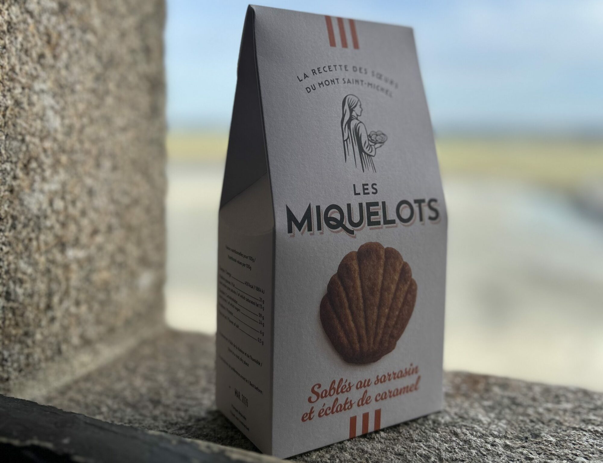 Miquelots sarrasin et éclats de caramel